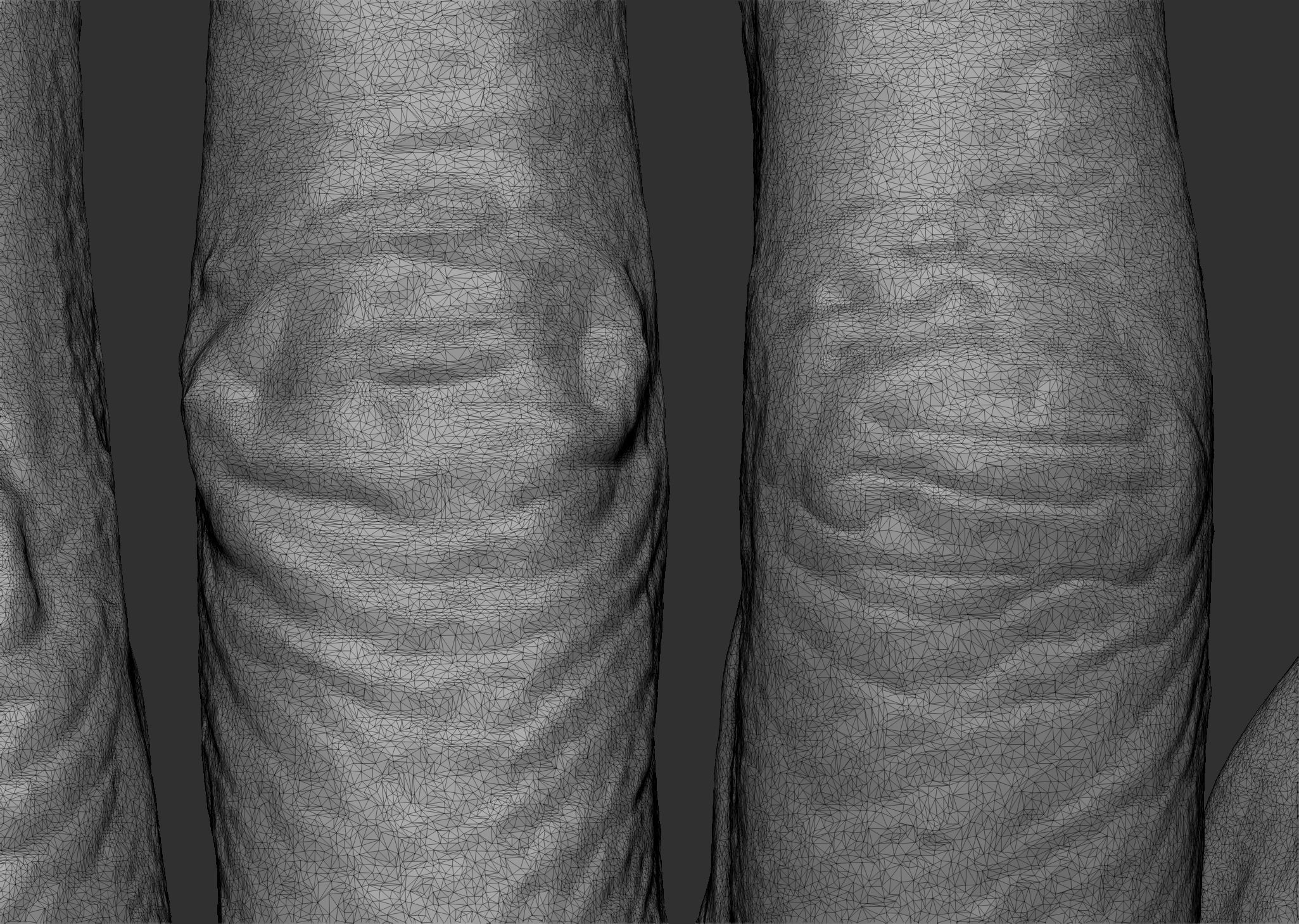 Elderly Female Hand 3D print model_5
