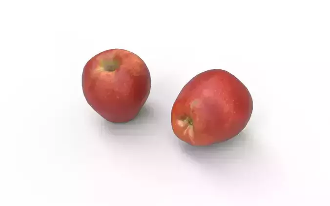 Apple M26 Low-poly 3D model 4