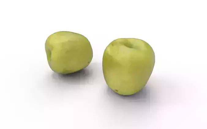 Apple M29 Low-poly 3D model 6