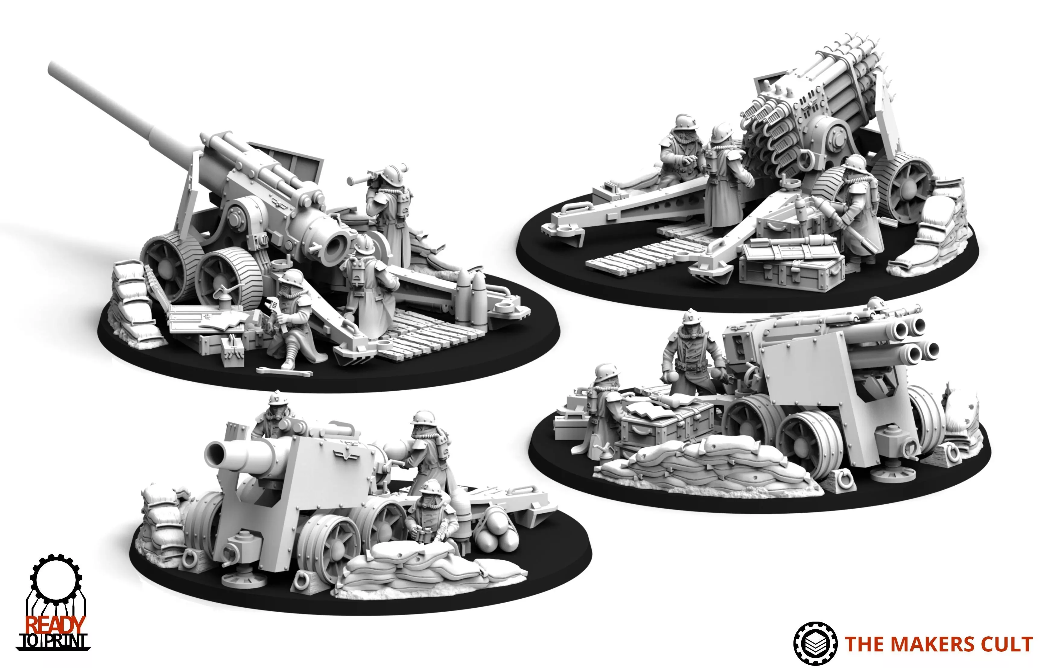 Valour Korps - Artillery 3D print model