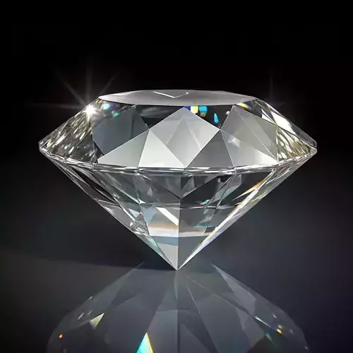 3d Hyper realistic Diamond Model