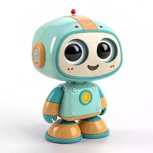 3d Cute Robot Model 