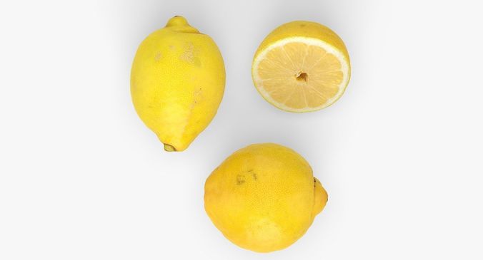 Lemons lemon 3D model 2