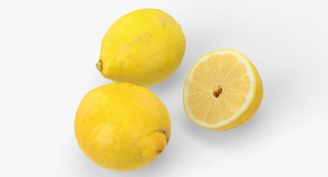 Lemons lemon 3D model 3