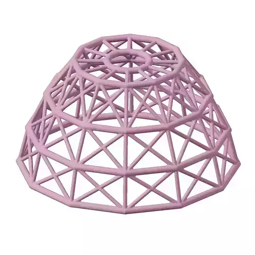 Plastic Premium Dome Structure Toy