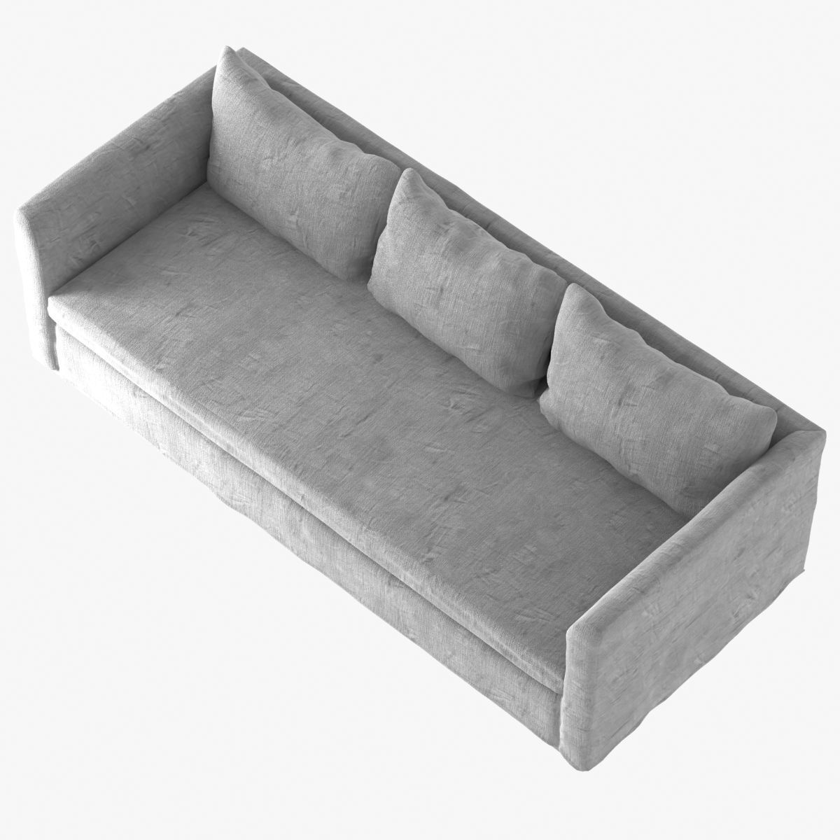 Caravane THALA Sofa with loose cover 3D model_3