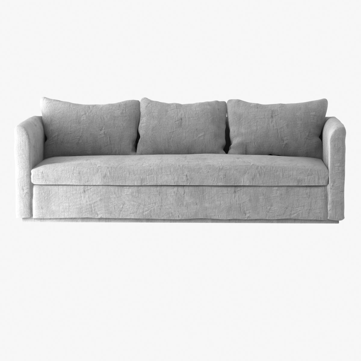 Caravane THALA Sofa with loose cover 3D model_2