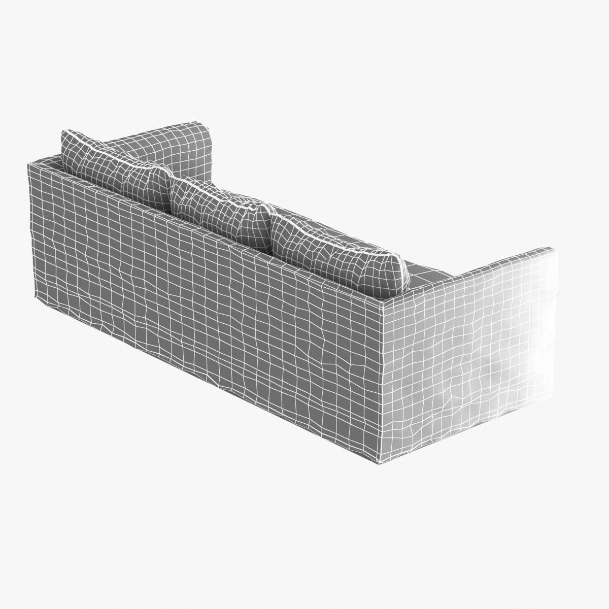 Caravane THALA Sofa with loose cover 3D model_10