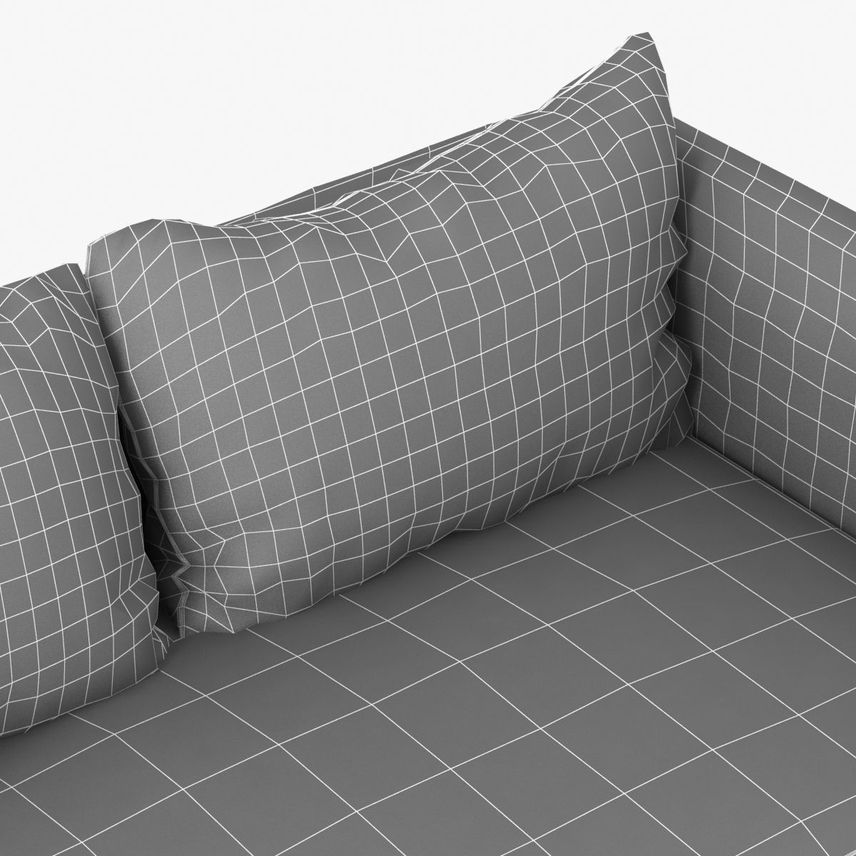 Caravane THALA Sofa with loose cover 3D model_6