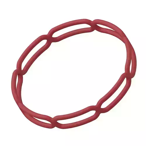 Plastic Graceful Fancy Bangle