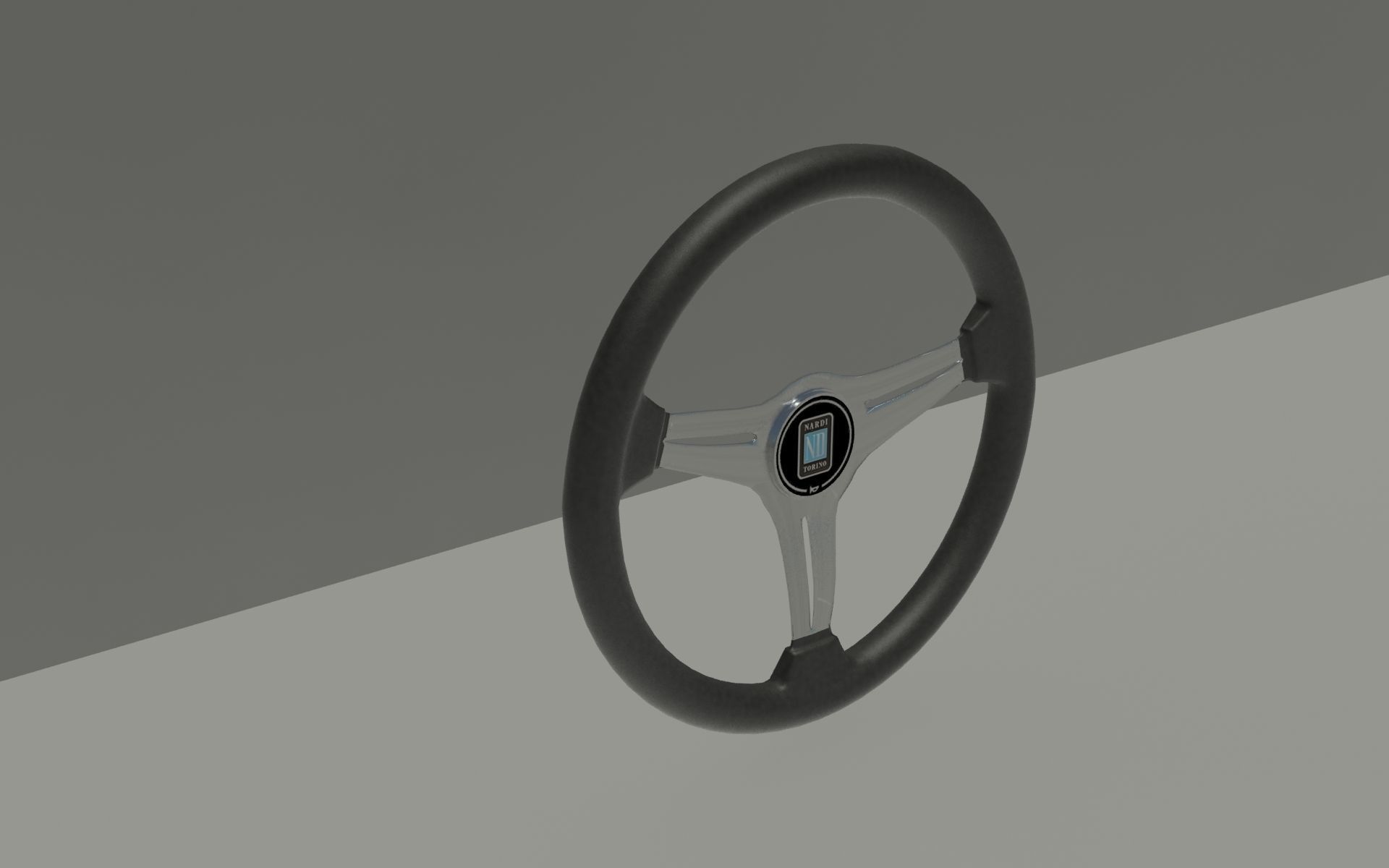 Nardi Wheel Low-poly 3D model_3