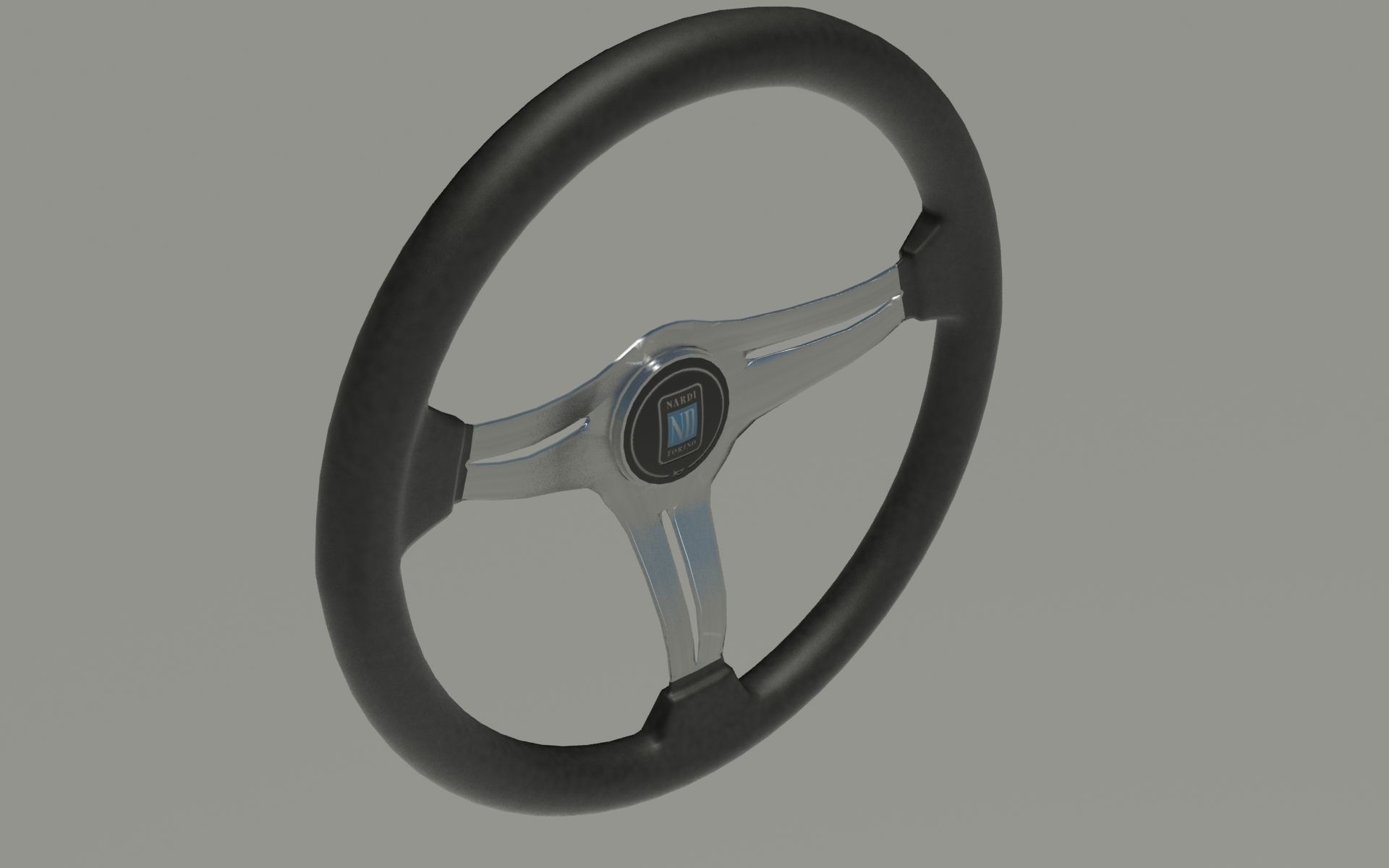 Nardi Wheel Low-poly 3D model_1