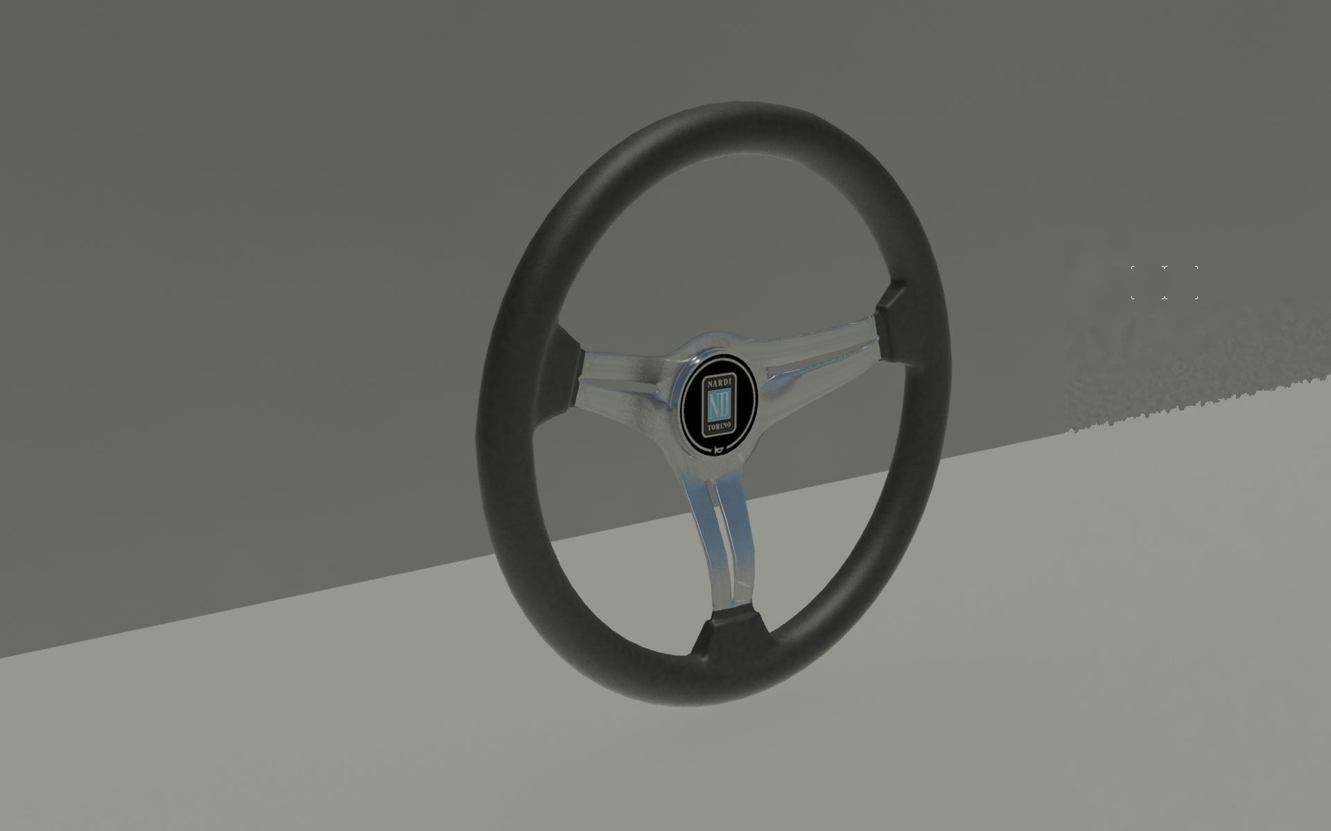 Nardi Wheel Low-poly 3D model_2