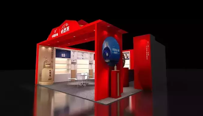  3D booth
