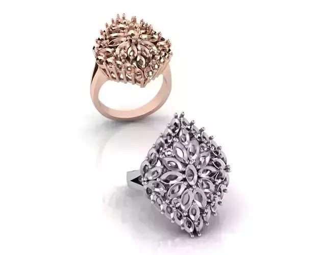 full marquise jewelry ring