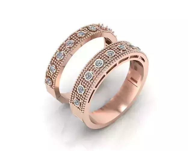 round engagement jewelry ring