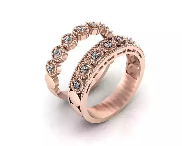 round engagement jewelry ring