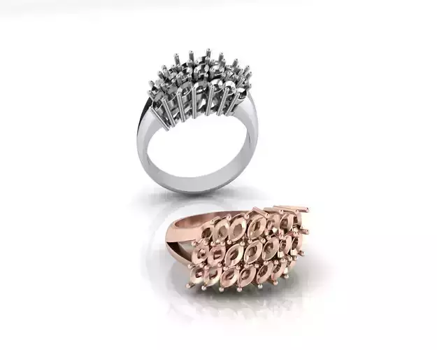 full marquise jewelry ring