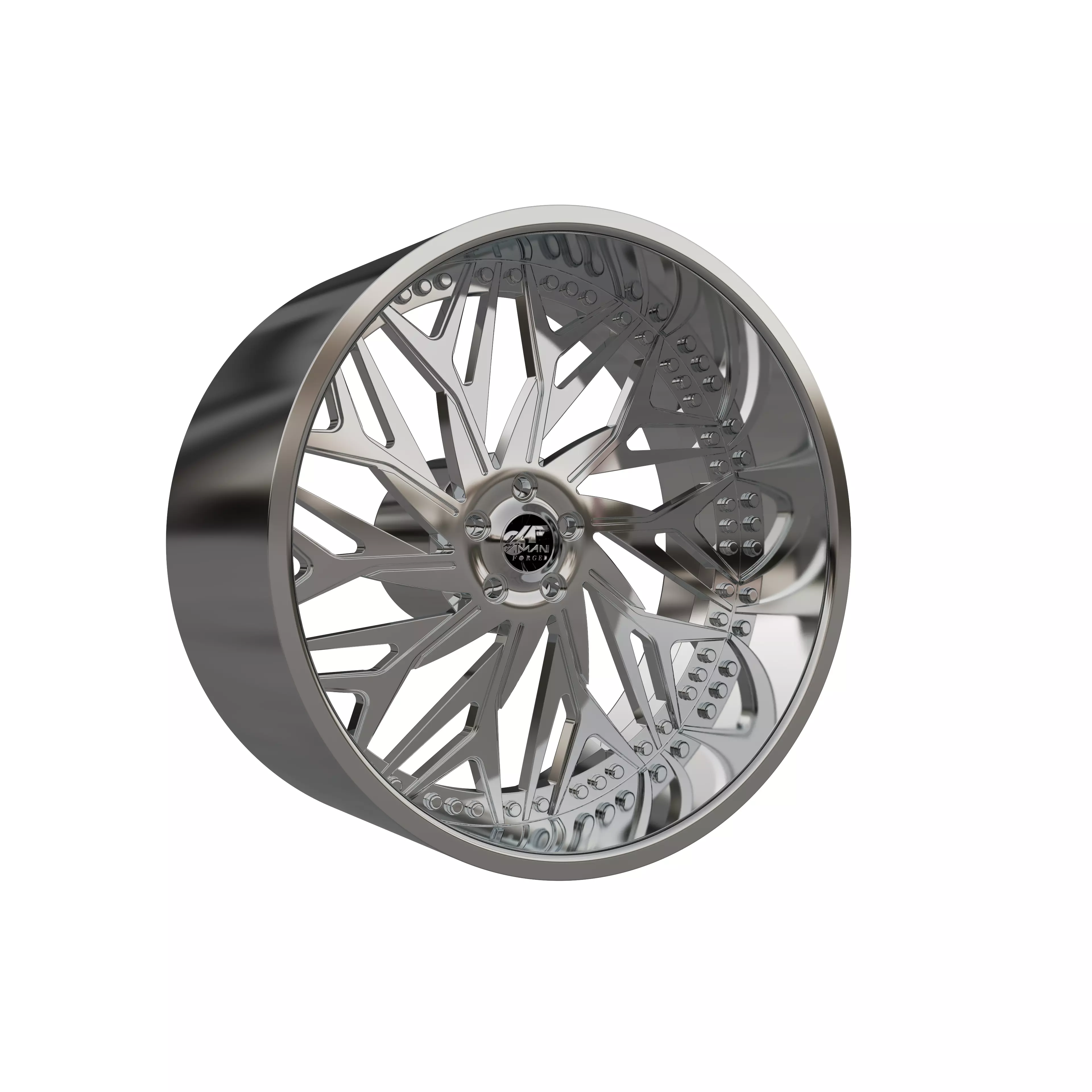 AMANI FORGED BALTA ORIGINAL FORGED WHEEL 3D MODEL 3D print model
