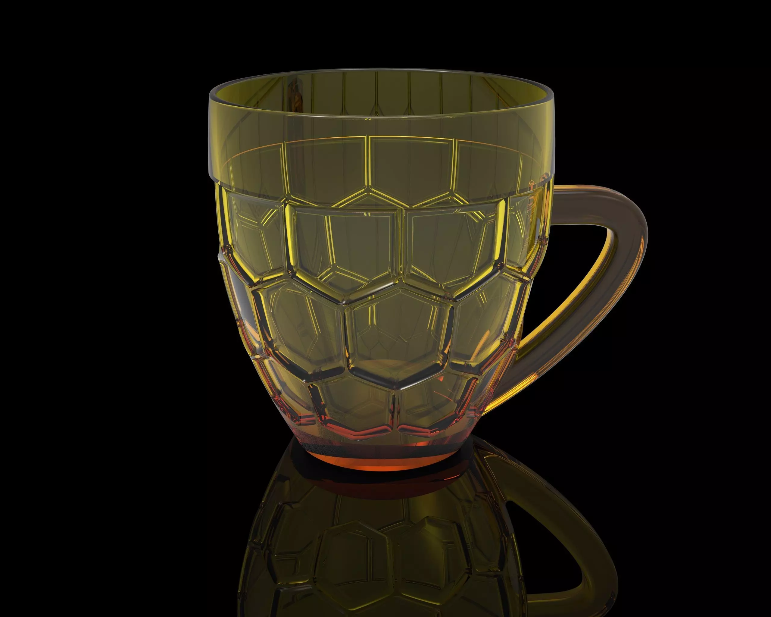 Honey Mug 3D print model