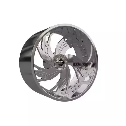 AMANI FORGED BOCCA ORIGINAL FORGED WHEEL 3D MODEL