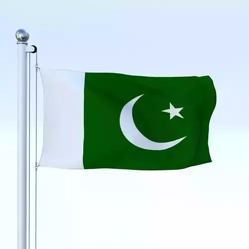 Animated Pakistan Flag