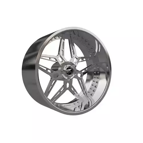 AMANI FORGED ARAGON ORIGINAL FORGED WHEEL 3D MODEL