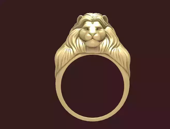 lion ring 3dm