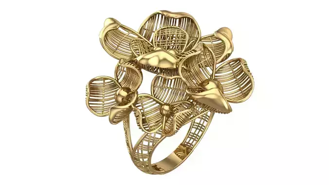  Floral Ring Collection-R07