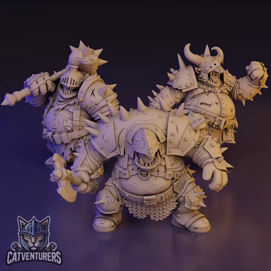 Wampling Juggerknights 3D print model