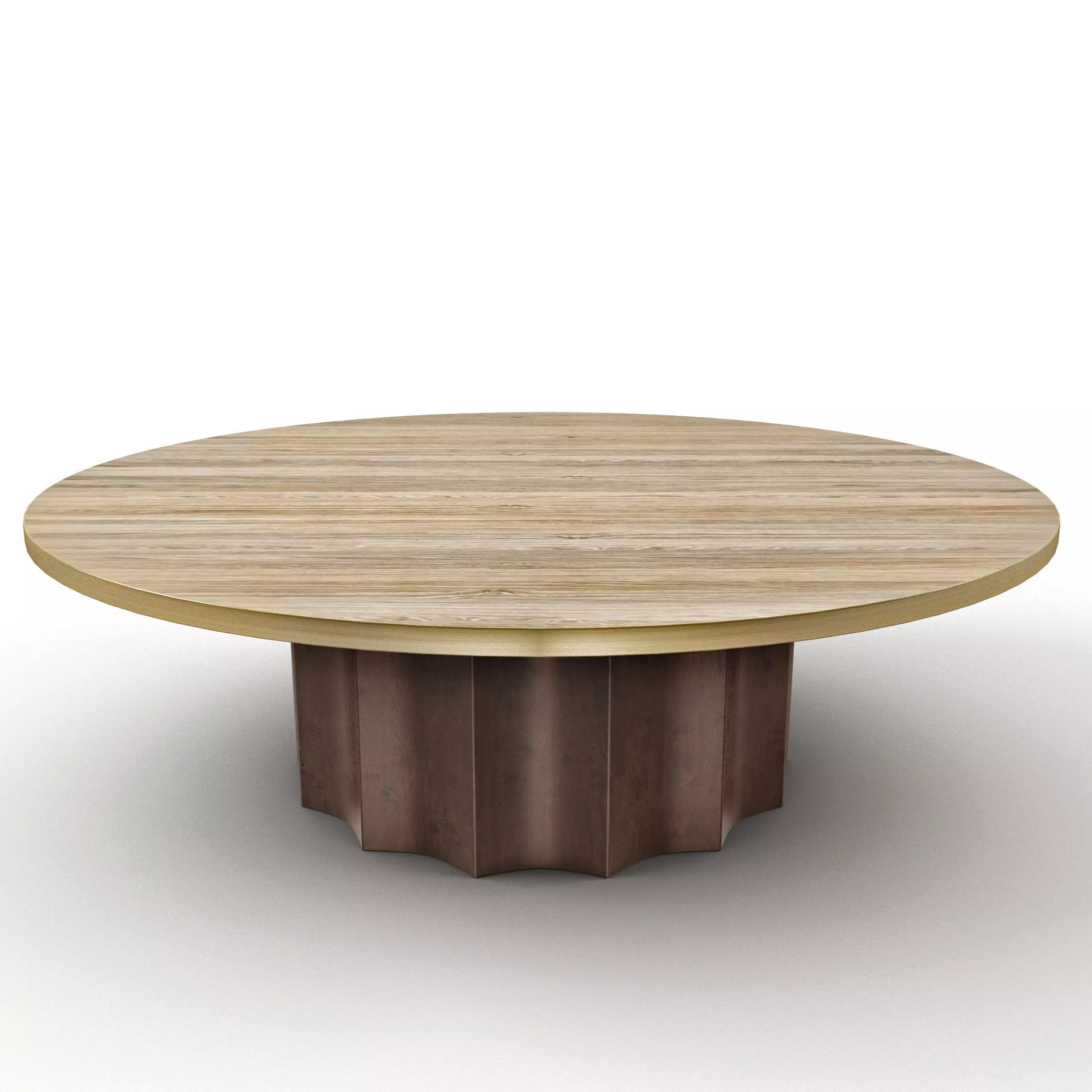 Normandie Cocktail Table 3D model_0