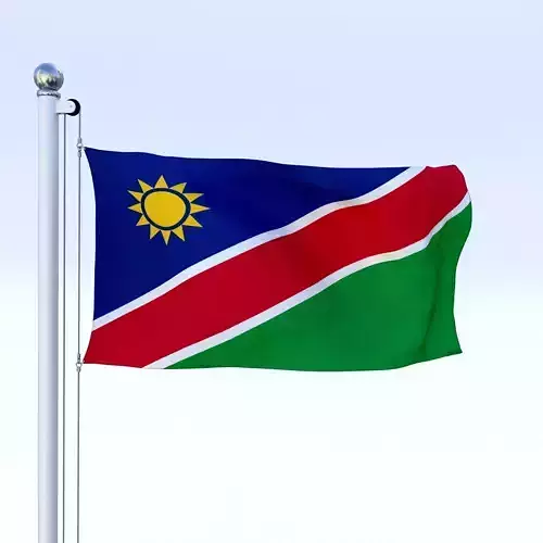 Animated Namibia Flag