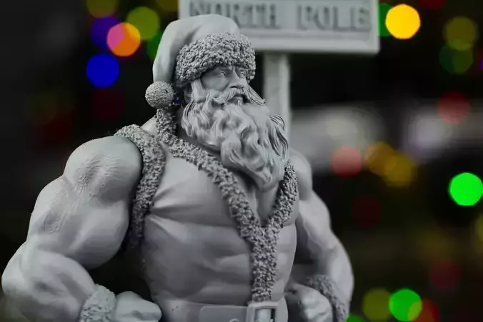 BIG SANTA christmas-challenge 3D print model