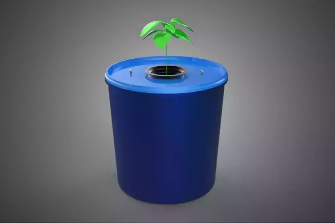 DBS HYDROPONIC DUTCH BUCKET SYSTEM NET POT PLANT CROP MODULE SET