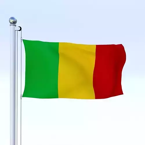 Animated Mali Flag
