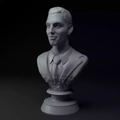 Freddie Mercury Queen Late Era Suit and Tie Premium 3D Bust STL