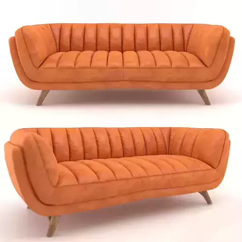 Bruno leather sofa