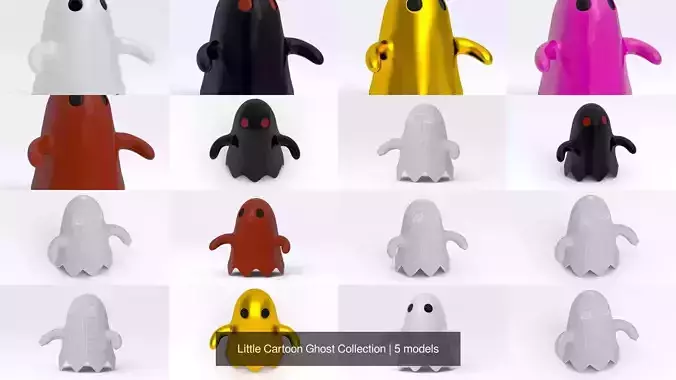 Little Cartoon Ghost Collection