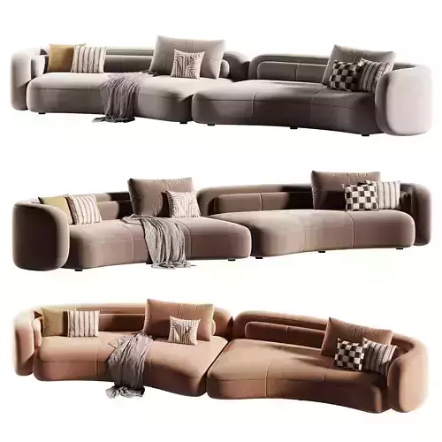  Bezier sofa