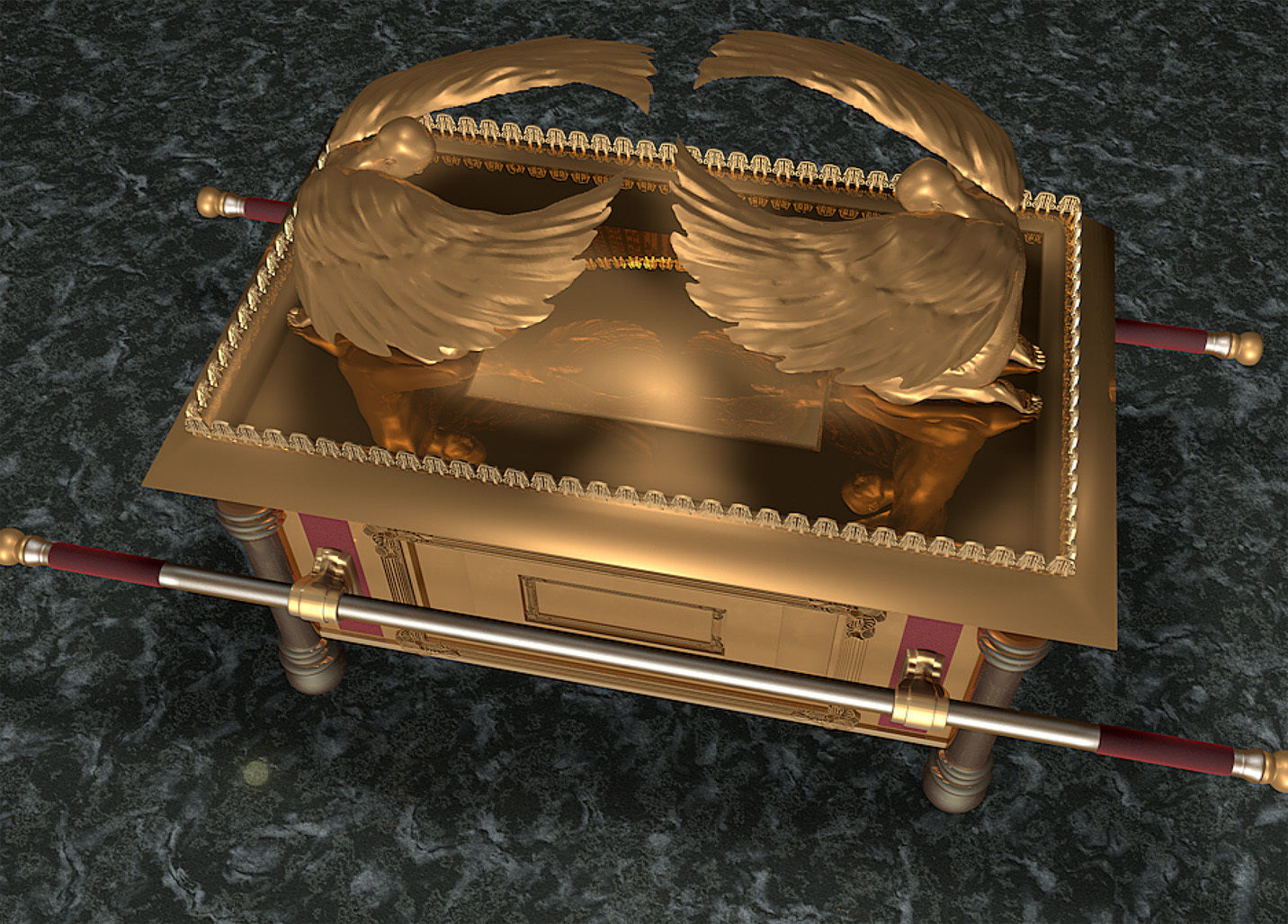 Ark of the Covenant 3D model_3