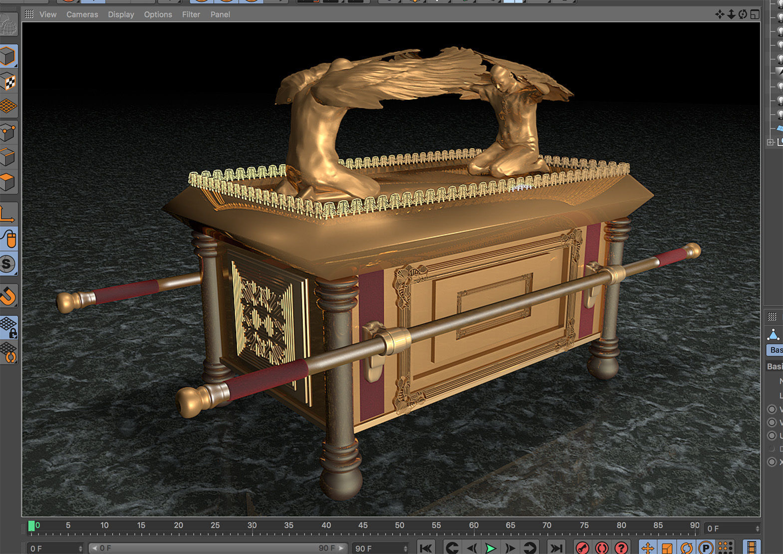 Ark of the Covenant 3D model_2