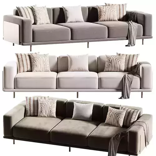 Porro BISQUIT sofa