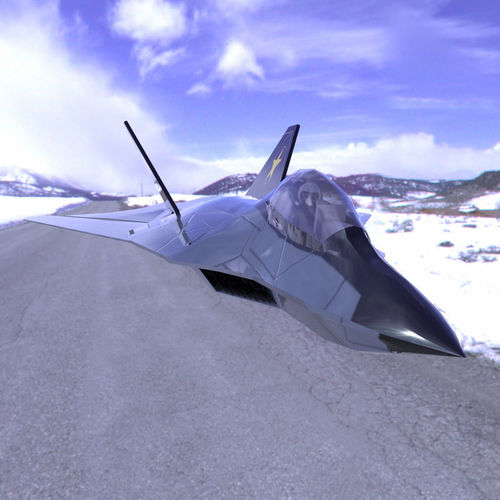 F-24A Tomcat 2 3D model