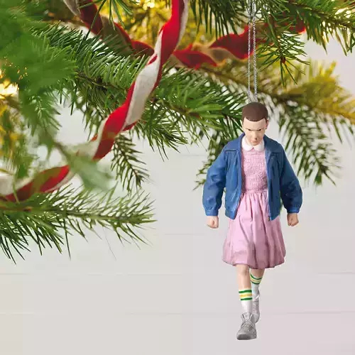 CHRISTMAS HANGING ORNAMENT - RETRO ELEVEN STRANGER THINGS