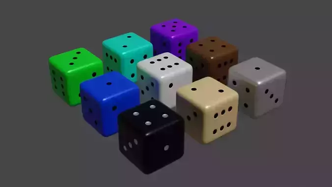 9 Game Dices