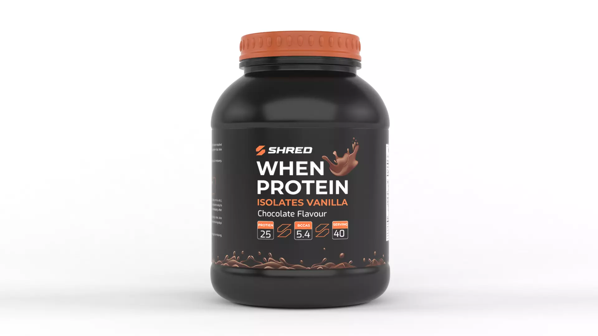 Protein Powder 3D model