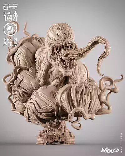 Wicked Marvel Venom Portrait Bust