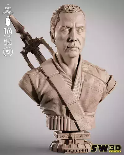  STAR WARS Chirrut Imwe Portrait Bust