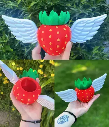 Celeste Strawberry fanart container