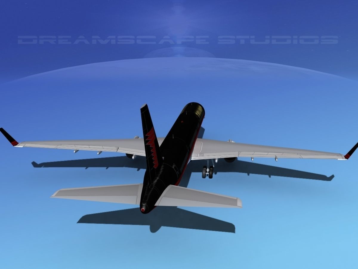 Boeing 757-200 Trump 3D model_6